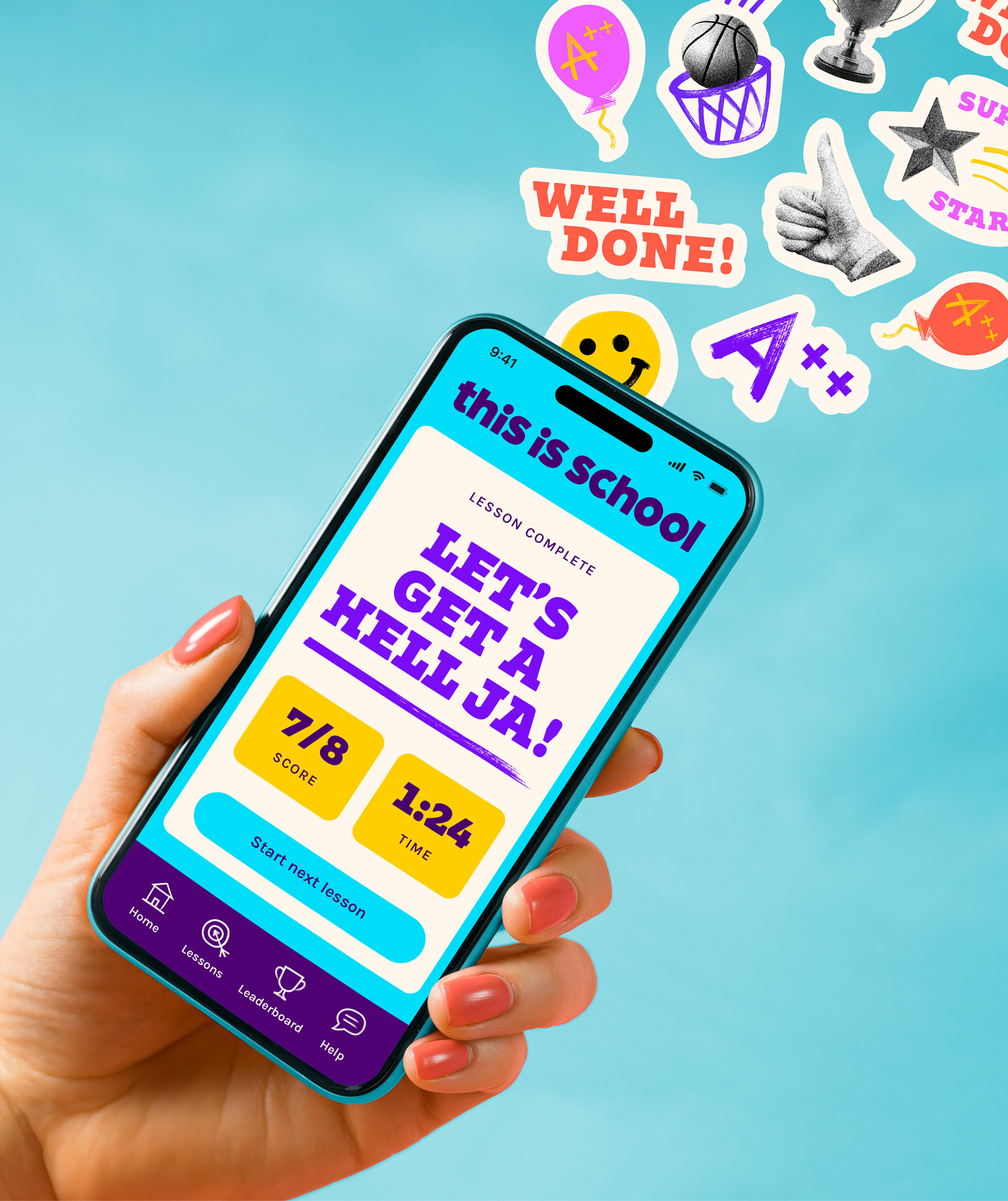 This is School mobile design