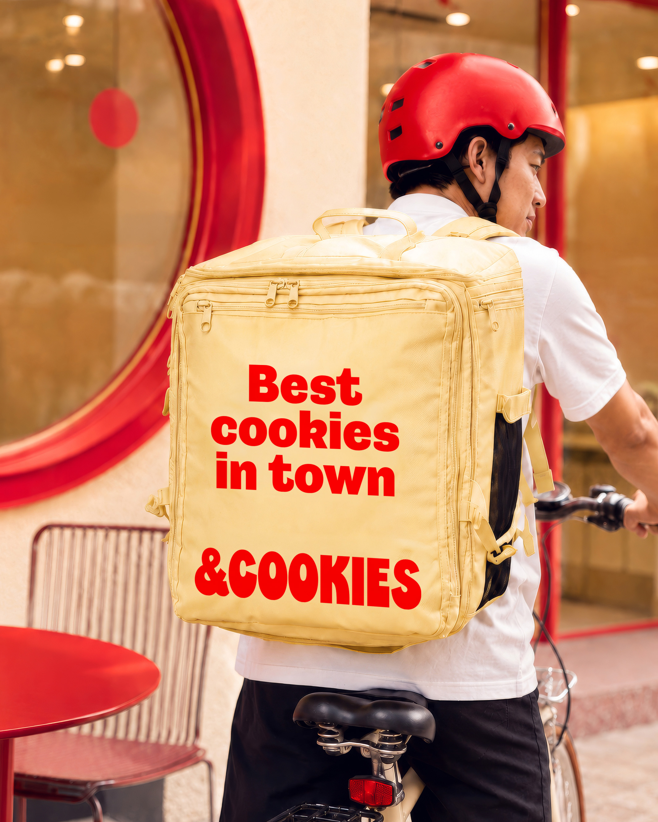 &Cookies branded bike