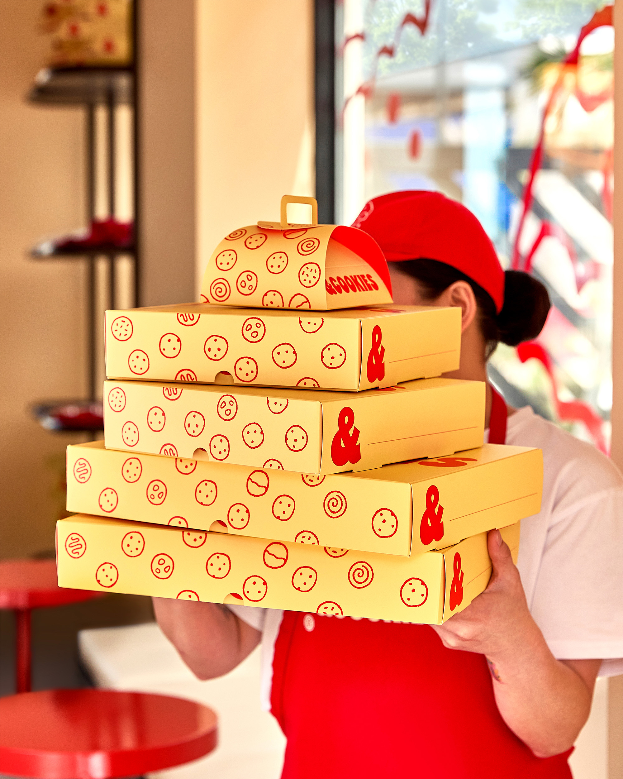 &Cookies packaging boxes