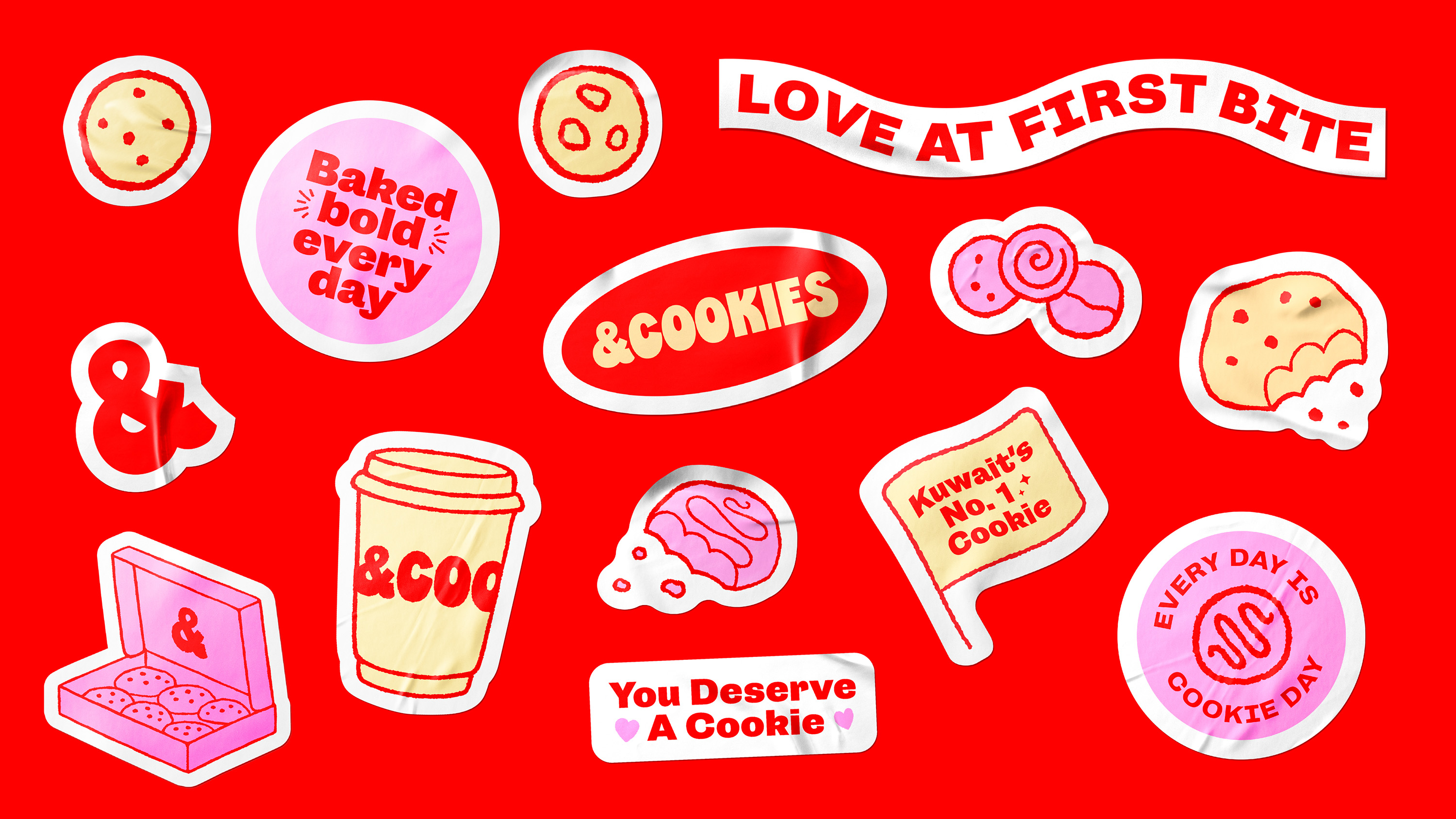 &Cookies stickers