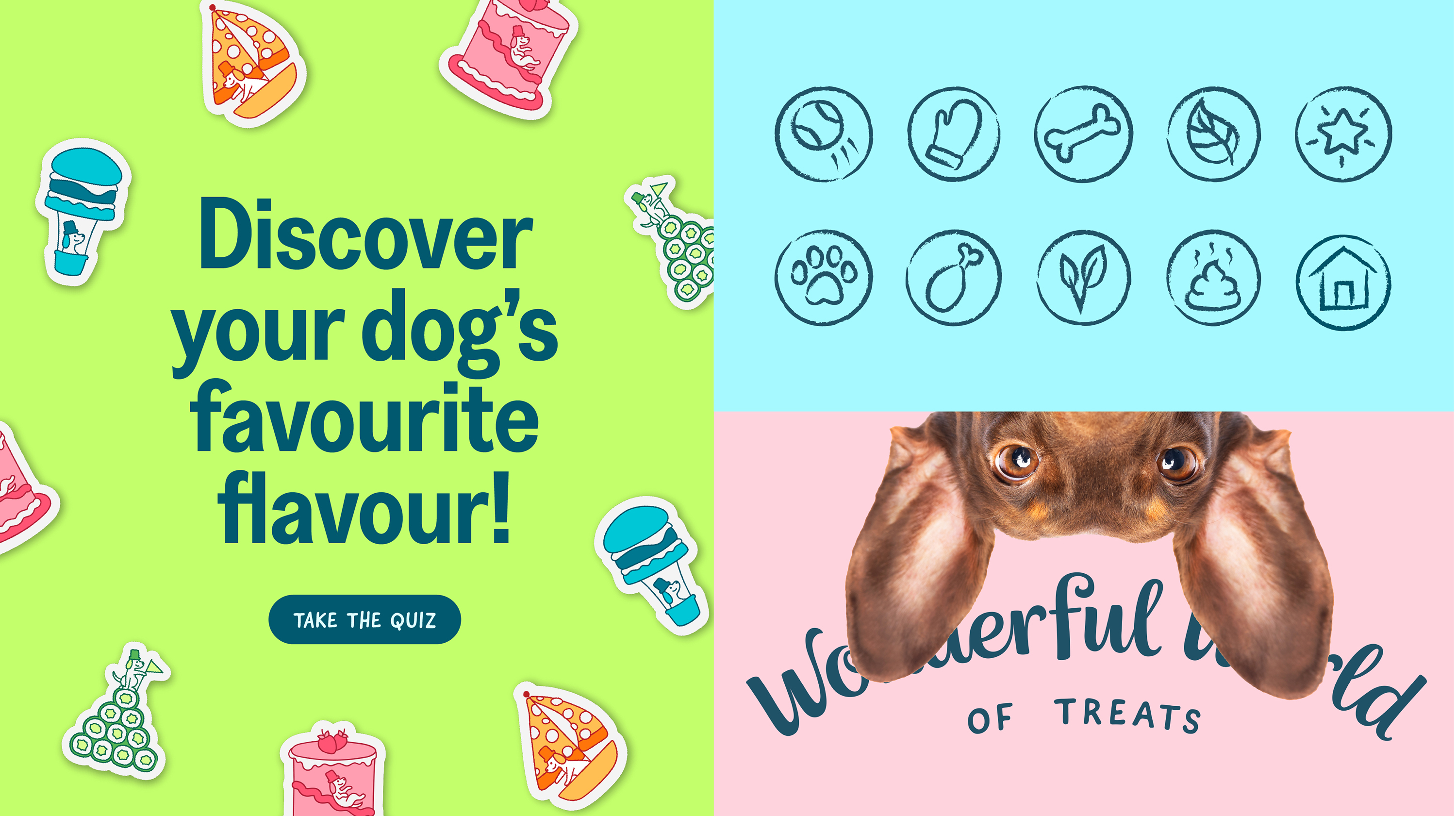 Wonderful World of Treats brand assets