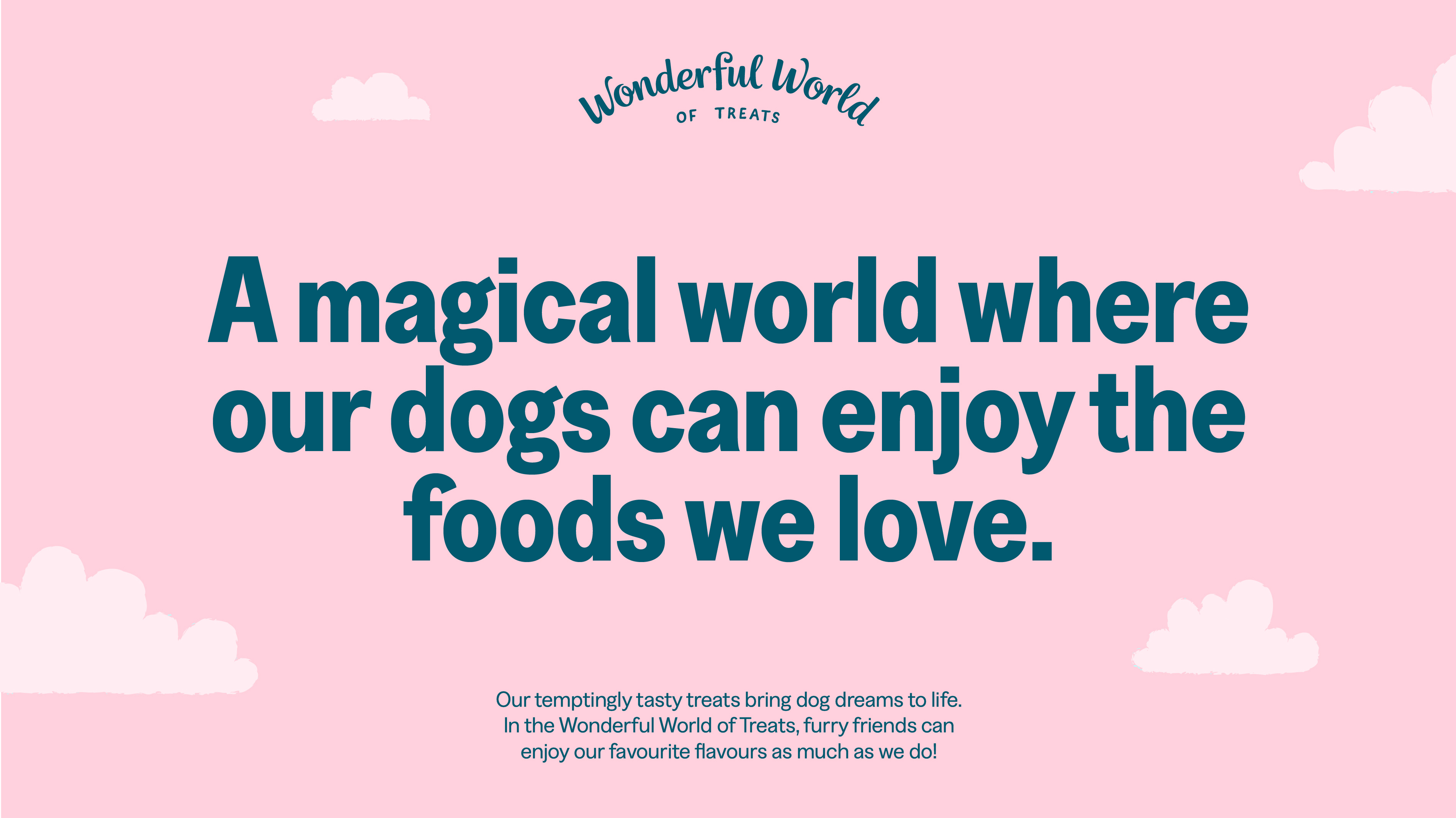 Wonderful World of Treats brand concept