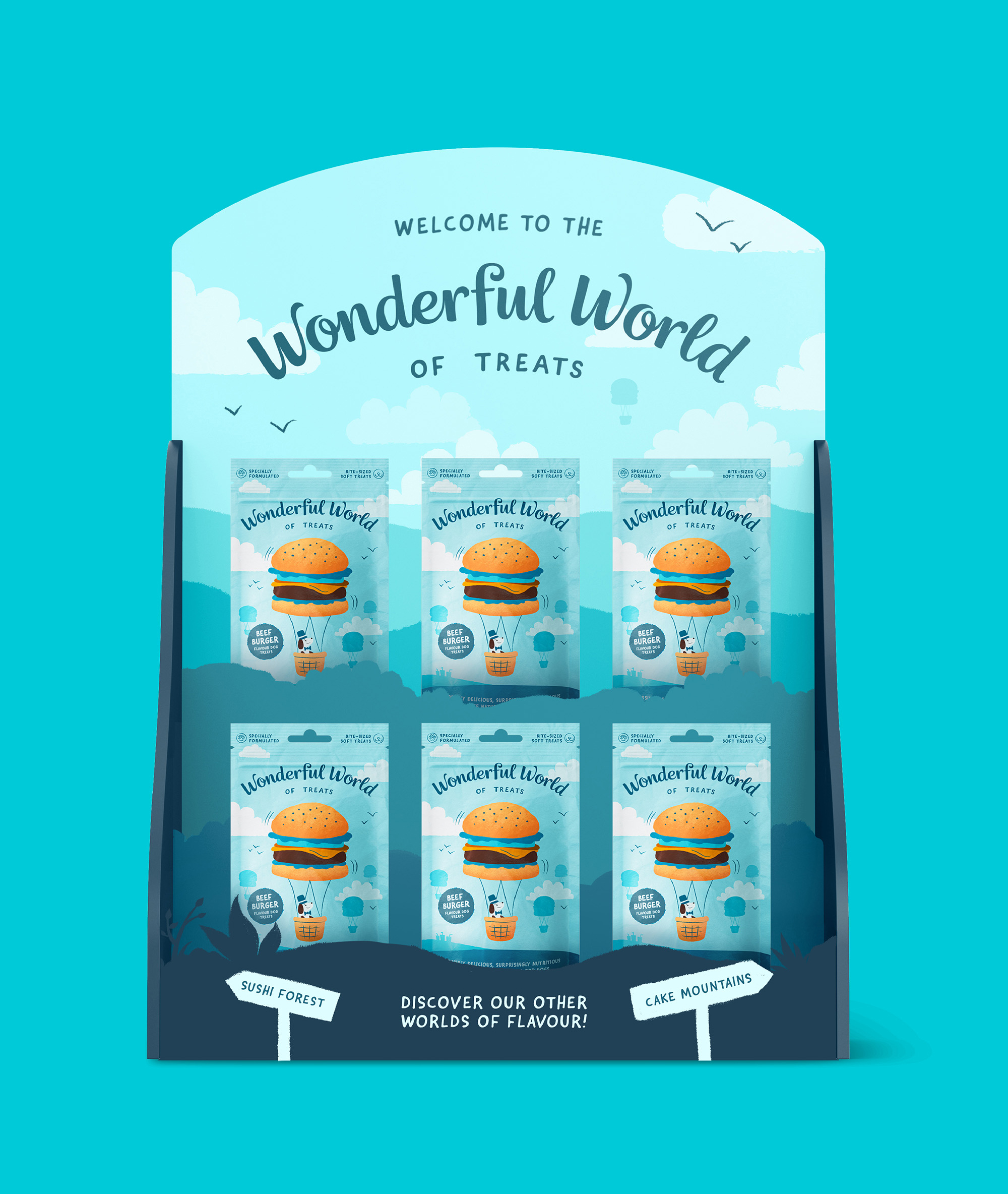 Wonderful World of Treats retail packaging